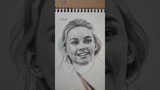 Cheerfully drawing freehand art freehanddrawing sketch shading pencildrawing artist pencil [upl. by Coonan]