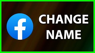 How to Change your Name on Facebook PC  2023 UPDATED [upl. by Ruthann]