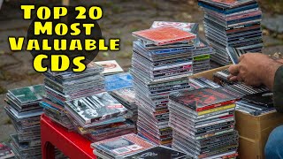 Top 20 Most Valuable Compact Discs CDs [upl. by Keeley]