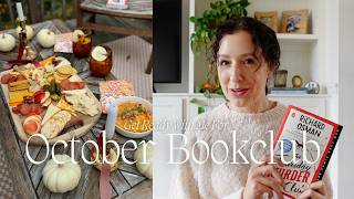 october bookclub grwm  the thursday murder club review spoilerfree [upl. by Tarkany]