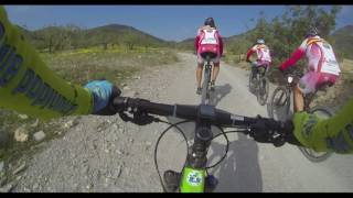 Marcha MTB BTT Aljorra en Cartagena Murcia [upl. by Nnaynaffit]