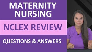 Maternity Nursing NCLEX Review Questions and Answers [upl. by Larson]