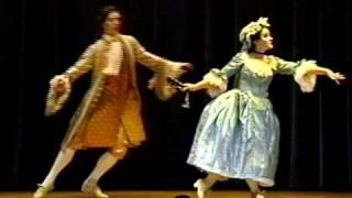 Baroque Ballet Mozarts quotLes Petits Riensquot Excerpt 2 [upl. by Rdnaskela]