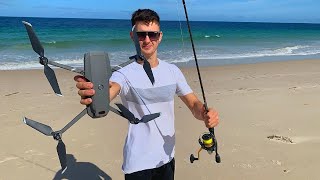 DRONE FISHING with the new MAVIC PRO 2 [upl. by Sandye446]