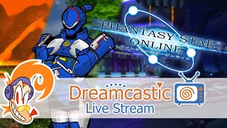 Phantasy Star Online  Dreamcast Online Multiplayer  Live Stream  9142024 [upl. by Kesley206]