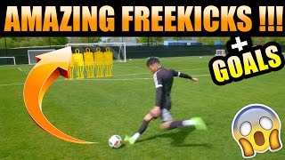 WARNING OUTRAGEOUS FREEKICKS GOALS amp TEKKERZ F2FREESTYLERS [upl. by Notsae]