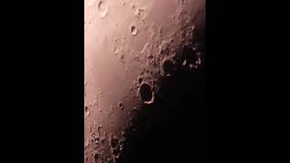 Moon craters 7th November 2024 Nandakumar WB India [upl. by Ardnuasak]