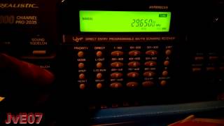 10 meter repeater Swiss 29650Mhz [upl. by Nywroc]