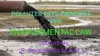 POLLUTER PAYS PRINCIPLE  ENVIRONMENTAL LAW  EXPLANATION IN TAMIL [upl. by Osrock]