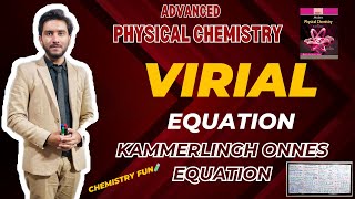 Virial equation Kammerlingh onnes equation Equation for real gases Boyles temperature chemistry [upl. by Anirbed873]