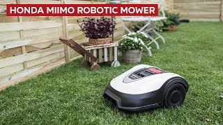 Honda Miimo Robotic Mower  HRM40 [upl. by Nevah]