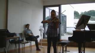 H Wieniawski Saltarello  EtudeCaprice Op 18 No 4 in a moll Lucilla Mariotti [upl. by Ulick673]