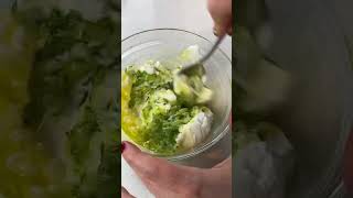 Homemade tzatziki sauce mediterraneanflavors mediterraneanrecipe greekfood easyrecipe recipe [upl. by Ibor]