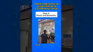 HOW TO RENEW YOUR DRIVER LICENSE at LTO centerhowtorenewlicense [upl. by Analrahc]