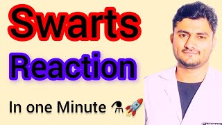 Swarts Reaction in One minute special for boards exam organic Chemistry by Ashwani SSS abc 1k 3g [upl. by Ettevahs]