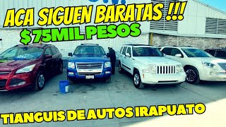 Aca Siguen Baratas Excelentes Precios Camionetas Desde 75 mil tianguis de autos irapuato [upl. by Paxton606]