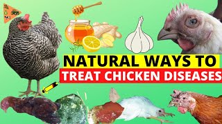 HOW TO TREAT 10 COMMON CHICKEN DISEASES NATURALLY AT HOME  Natural Treatment of Chicken Diseases [upl. by Gambrell]