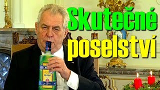 Skutečné poselství prezidenta  VYŘAZENÉ ZÁBĚRY [upl. by Florin127]