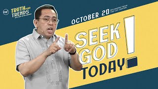 Seek God Today  Bong Saquing  October 20 2024 [upl. by Antonina]