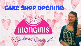 Monginis Cake Shop Opening 😍 [upl. by Zarah606]