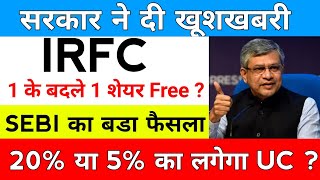 IRFC Share news  IRFC share latest news ।Irfc share latest news today  IRFC share latest news [upl. by Heer240]