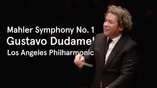 Gustavo Dudamel conducts an excerpt from Mahler’s Symphony No 1 with the Los Angeles Philharmonic [upl. by Alleuqram]