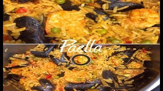 Paella aux fruits de mer🥘🇪🇸 [upl. by Gwennie]