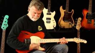 GampL ASAT Custom Semi Hollow Tone Review and Demo with Paul Gagon [upl. by Ytram]