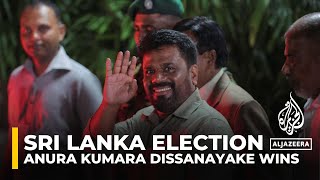 Sri Lanka elects Marxistleaning Dissanayake as president to fix economy [upl. by Rosena]