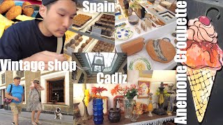 【🇯🇵Travel VLOG】Cadiz Spain  Anemone Croquette  EAT SHOP EAT [upl. by Michell]