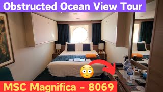 MSC Magnifica Cabin 8069 Full Tour [upl. by Tneciv]