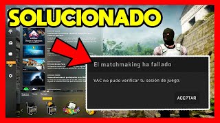 ✅VAC NO PUDO VERIFICAR TU SESIÓN DE JUEGO SOLUCIONES [upl. by Daggna]