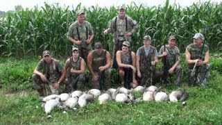 Goose Hunting 2012 Early Season [upl. by Mukul]