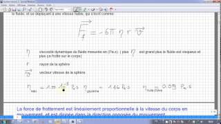 34 système mécanique linéaire amorti frottement visqueux 15 [upl. by Rostand]