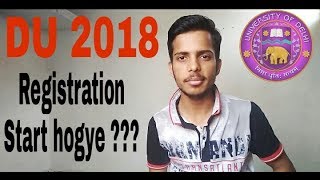 DU ADMISSION 201819 II 2 Admission Alert of Delhi University for UG course in 201819 II [upl. by Haizek]