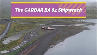 Garðar BA 64 shipwreck in Iceland [upl. by Kcirb393]