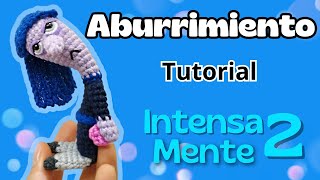 intensamente 2 ABURRIMIENTO crochet tutorial paso a paso [upl. by Kcirdes]