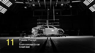 Polestar Precept From Concept to Car Episode 11  Crash testing an 800hp EV  Polestar [upl. by Remled]