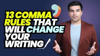 13 Comma Rules That Will Change Your English Writing Skills Writing Tips comma englishgrammar [upl. by Heater]