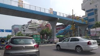 Driving in Delhi Pitampura to Keshav Puram  India 2017 [upl. by Neeham621]