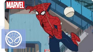 Marvels SpiderMan Das Baseballspiel  NEU auf Marvel HeadQuarter Deutschland [upl. by Sakmar]