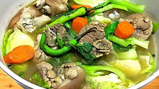 Pinasarap na Sinabawang Pata ng Baboy  Boiled Pork Leg Soup [upl. by Grunenwald]