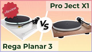 Rega Planar 3 vs ProJect X1 Battle of best value turntables Comparison and Review Part 2 [upl. by Hein]