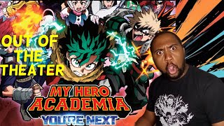 My Hero Academia Youre Next Out Of The Theater Reaction [upl. by Adnorehs406]