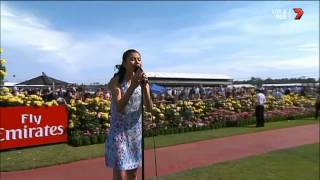 Marlisa Punzalan  Somewhere Over The Rainbow  Emirates Stakes Day 2014 [upl. by Hailat]