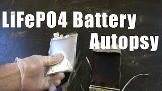 LiFePO4 Battery AutopsyTeardown [upl. by Saidel669]