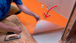 Why You Should use Schluter Ditra on Your Tile Job [upl. by Noitsirhc]