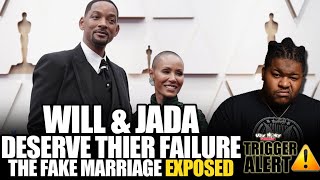 Will Smith amp Jada Pinkett  28 Year Fake Marriage Exposed  Trigger Alert [upl. by Reehsab]