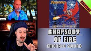 Rhapsody Of Fire  Emerald Sword REACTION [upl. by Manheim]