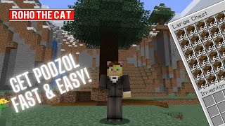 The Fastest and Easiest Way to Get Podzol [upl. by Aikyt]